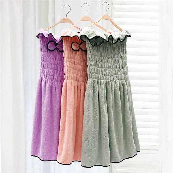 cute wearable towel dress cotton soft absorbent shower cap women skirt bathrobe towel toalha de banho towels adults sets ac50to
cute wearable towel dress cotton soft absorbent shower cap women skirt bathrobe towel toalha de banho towels adults sets ac50to