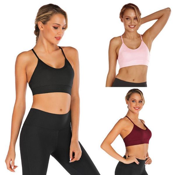 women absorb sweat breathable sports bra shockproof padded athletic running fitness yoga bra seamless sport 1, White;black
women absorb sweat breathable sports bra shockproof padded athletic running fitness yoga bra seamless sport 1, White;black