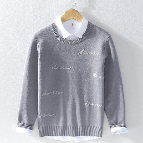 winter men casual sweater, White;black
winter men casual sweater, White;black