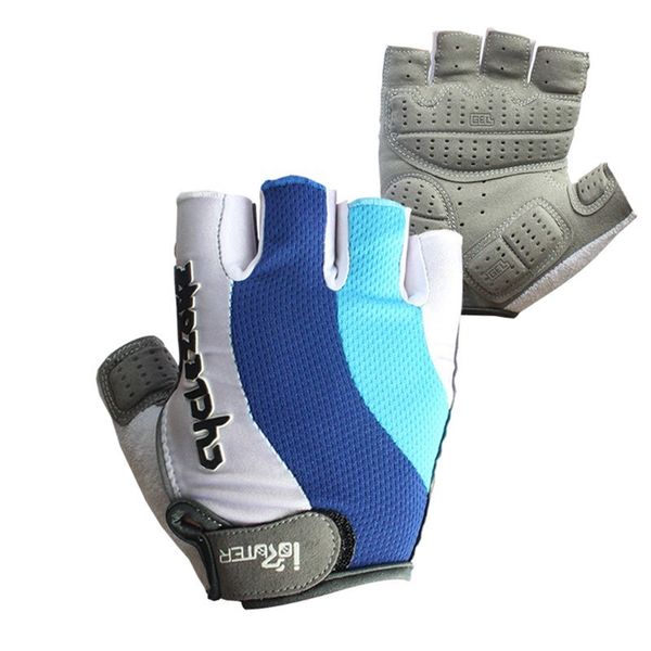 silicone bicycle cycling half finger riding motorcycle mtb mountain bike gloves for men m-xxl, Blue;gray
silicone bicycle cycling half finger riding motorcycle mtb mountain bike gloves for men m-xxl, Blue;gray