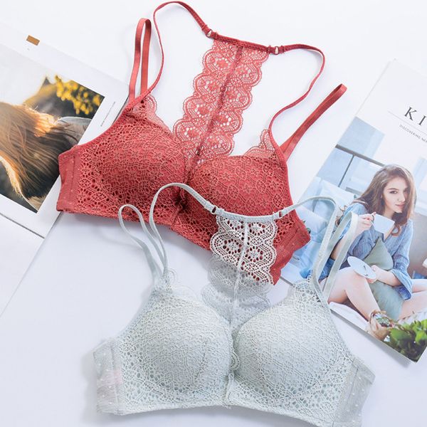 roseheart women fashion black red gray wireless bras padded bras female lace back bralette cup a b lingerie, Red;black
roseheart women fashion black red gray wireless bras padded bras female lace back bralette cup a b lingerie, Red;black