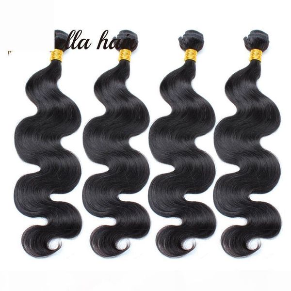 bella hair 100% unprocessed brazilian human hair extension natural color hair weave 4 bundles 9a wavy body wave ing, Black
bella hair 100% unprocessed brazilian human hair extension natural color hair weave 4 bundles 9a wavy body wave ing, Black
