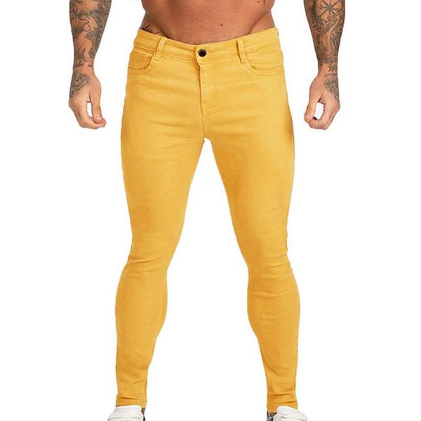 men's jeans 2021 men stretch skinny solid 4 color casual slim fit denim trouser male yellow red gray pants trousers, Blue
men's jeans 2021 men stretch skinny solid 4 color casual slim fit denim trouser male yellow red gray pants trousers, Blue