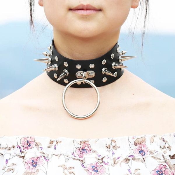 kmvexo big round leather choker women bondage wide choker collare goth chocker spike rivet statement necklace maxi party qylqrp, White
kmvexo big round leather choker women bondage wide choker collare goth chocker spike rivet statement necklace maxi party qylqrp, White