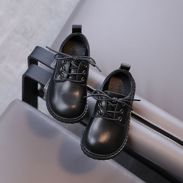 boy children's suit genuine black leather autumn 2020 new handsome soft bottom casual shoes 1--15 years the british style, Black;red
boy children's suit genuine black leather autumn 2020 new handsome soft bottom casual shoes 1--15 years the british style, Black;red