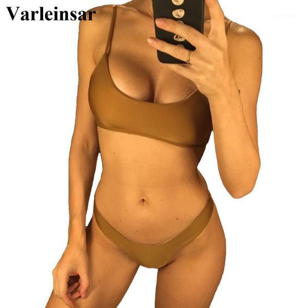 women's swimwear 10 color padded high cut bikini 2021 female swimsuit women two-piece set thong bather bathing suit swim v561, White;black
women's swimwear 10 color padded high cut bikini 2021 female swimsuit women two-piece set thong bather bathing suit swim v561, White;black