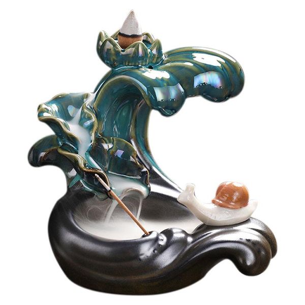 handicraft incense holder ceramic backflow waterfall smoke incense burner home decor christmas gift
handicraft incense holder ceramic backflow waterfall smoke incense burner home decor christmas gift
