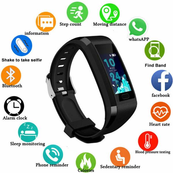 smart waterproof sports watch, wristband with sleep monitor, weather forecast, gps, 118 plus
smart waterproof sports watch, wristband with sleep monitor, weather forecast, gps, 118 plus