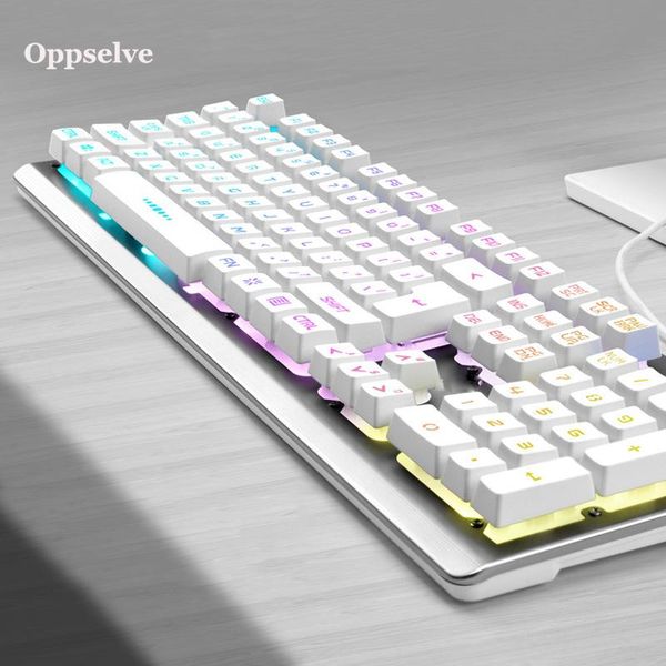 oppselve pc mechanical keyboard 104 keys usb mix/rgb backlit black blue red switch for gamer lapgaming keyboard english
oppselve pc mechanical keyboard 104 keys usb mix/rgb backlit black blue red switch for gamer lapgaming keyboard english