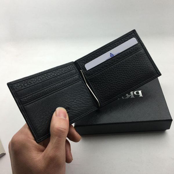 classic black genuine leather credit card holder wallet luxury business men p metal money clip purse fashion id card case coin pocket bag
classic black genuine leather credit card holder wallet luxury business men p metal money clip purse fashion id card case coin pocket bag