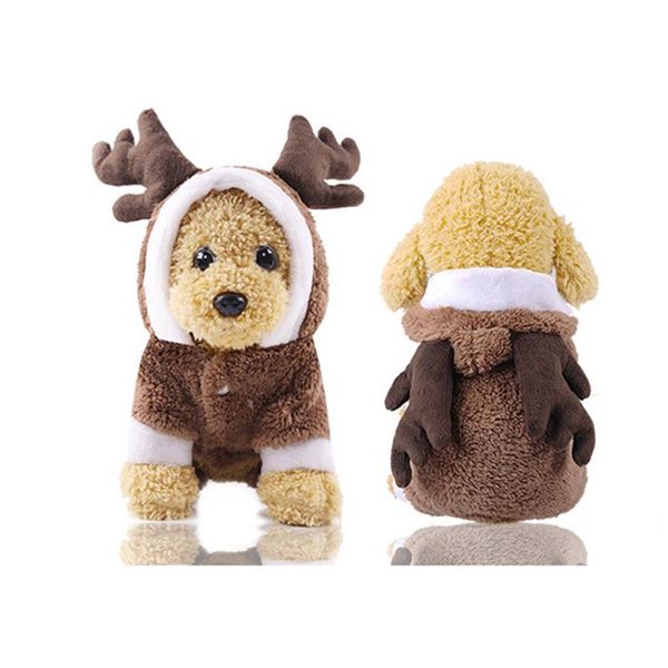 pet christmas costume christmas pet clothes elk clothes santa claus costume for dog 
pet christmas costume christmas pet clothes elk clothes santa claus costume for dog