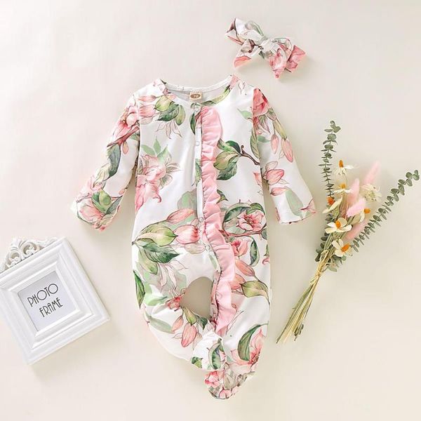 spring autumn newborn cotton floral baby girls rompers toddler baby pajamas headband 2pcs long sleeve jumpsuit kids clothes, Blue
spring autumn newborn cotton floral baby girls rompers toddler baby pajamas headband 2pcs long sleeve jumpsuit kids clothes, Blue
