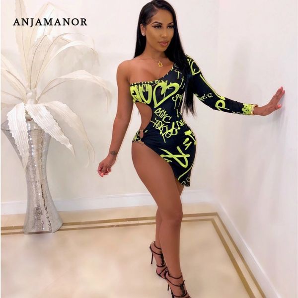 anjamanor club bodycon dresses letter print hollow out backless one shoulder long sleeve mini dress women fall d90aa74 y200418, Black;gray
anjamanor club bodycon dresses letter print hollow out backless one shoulder long sleeve mini dress women fall d90aa74 y200418, Black;gray
