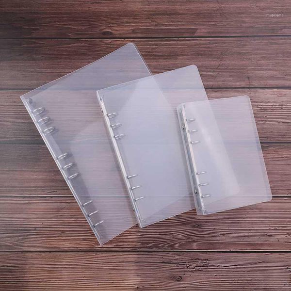 notepads 6 holes creative ring binder b5/a567 pp notebook planner cover accessory office school supplies stationery store transparent1, Purple;pink
notepads 6 holes creative ring binder b5/a567 pp notebook planner cover accessory office school supplies stationery store transparent1, Purple;pink