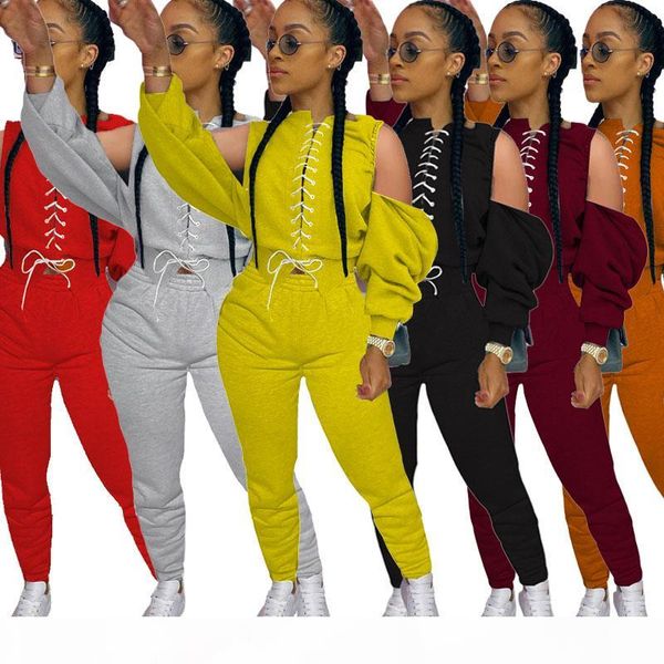 womens plus size clothing 2 two piece sets off shoulder bandage sweater sports trousers outfits fashion streetwear fall winter clothes, Gray
womens plus size clothing 2 two piece sets off shoulder bandage sweater sports trousers outfits fashion streetwear fall winter clothes, Gray
