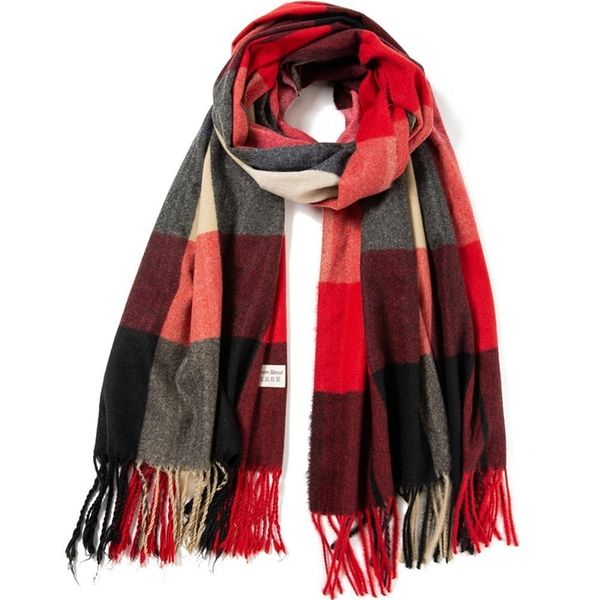 cashmere scarf check plaid shawl autumn winter warp fashion wrap brushed long large thick women lady tartan warm black red t200729, Blue;gray
cashmere scarf check plaid shawl autumn winter warp fashion wrap brushed long large thick women lady tartan warm black red t200729, Blue;gray