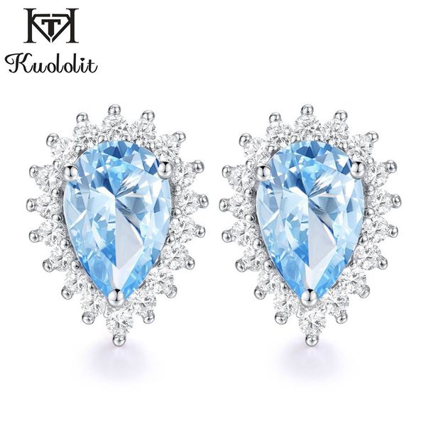 stud kuololit silver earrings for women fashion 925 sterling jewelry aquamarine gemstone christmas gift girls trendy, Golden;silver
stud kuololit silver earrings for women fashion 925 sterling jewelry aquamarine gemstone christmas gift girls trendy, Golden;silver