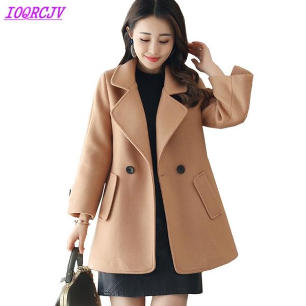 women's wool & blends 2021 autumn winter women woollen cloth short coat boutique fashion pure color woolen outerwear plus size ioqrcjv, Black
women's wool & blends 2021 autumn winter women woollen cloth short coat boutique fashion pure color woolen outerwear plus size ioqrcjv, Black
