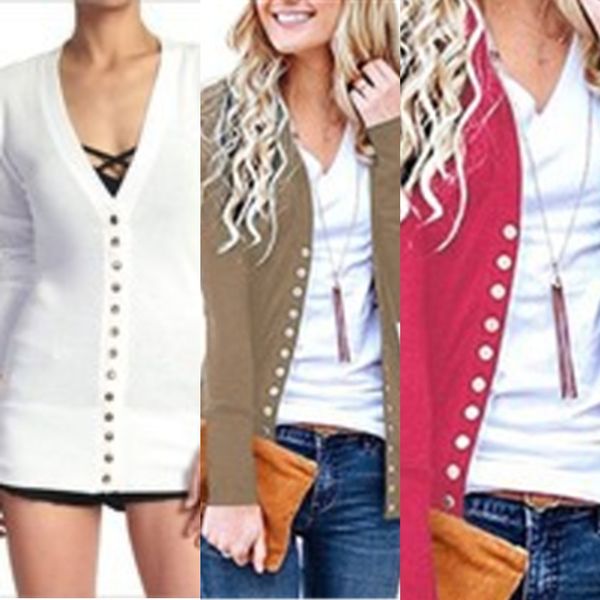 casual short solid color v-neck buttonlong sleeve cardigan for women casual short solid color v-neck buttonbutton button buttonlong slee, White;black
casual short solid color v-neck buttonlong sleeve cardigan for women casual short solid color v-neck buttonbutton button buttonlong slee, White;black