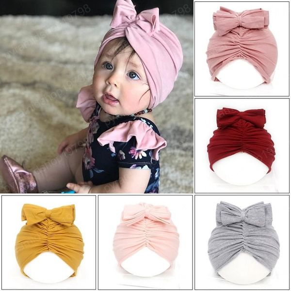 9 colors cute infant toddler bow knot indian turban cap kids modal cotton caps baby donut hat solid color hairband cap, Yellow
9 colors cute infant toddler bow knot indian turban cap kids modal cotton caps baby donut hat solid color hairband cap, Yellow