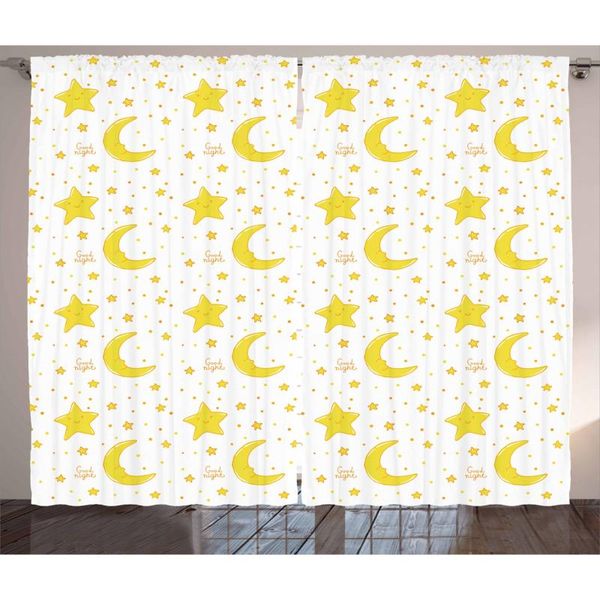 yellow white curtains 2 panels set moon and stars pattern night time cartoon illustration window drapes for living room bedroom
yellow white curtains 2 panels set moon and stars pattern night time cartoon illustration window drapes for living room bedroom