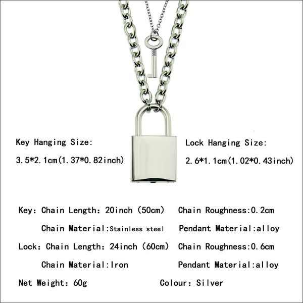 selling jewelry smooth key lock complete set men and women fashion pendant, Silver
selling jewelry smooth key lock complete set men and women fashion pendant, Silver