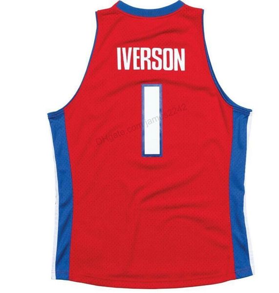 custom #1 allen iverson mitchell & ness basketball jersey men's all stitched red any size 2xs-3xl 4xl 5xl name or number ing, Black;red
custom #1 allen iverson mitchell & ness basketball jersey men's all stitched red any size 2xs-3xl 4xl 5xl name or number ing, Black;red