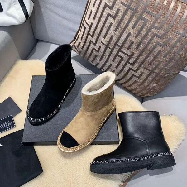 boots snow women brand ladies winter warm female slip on botas de mujer tide leather short ankle, Black
boots snow women brand ladies winter warm female slip on botas de mujer tide leather short ankle, Black