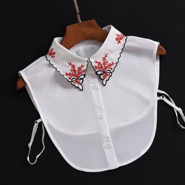 embroidery lapel fake collar shirt white chiffon fake collar for women detachable fake shirt collar women half shirt qylvay
embroidery lapel fake collar shirt white chiffon fake collar for women detachable fake shirt collar women half shirt qylvay