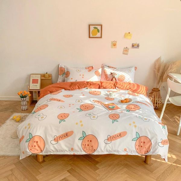 fruit bedding sets white quilt cover pillowcase bed flat sheets cute duvet cover sets twin full single king kids bedclothes1
fruit bedding sets white quilt cover pillowcase bed flat sheets cute duvet cover sets twin full single king kids bedclothes1