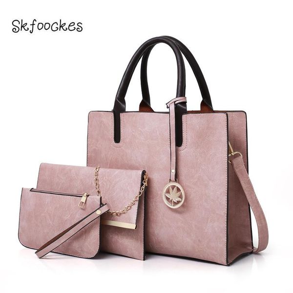 skfoockes 2020 new oil wax leather women bag, designed ladies bag handbag, shoulder bag and crossbody bag, 3 pieces
skfoockes 2020 new oil wax leather women bag, designed ladies bag handbag, shoulder bag and crossbody bag, 3 pieces