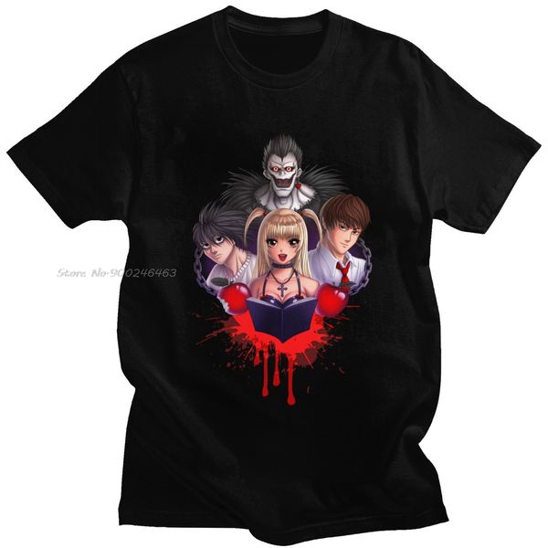 sport classic anime death note tshirt men short sleeve shinigami ryuk manga t-shirt o-neck soft cotton graphic tee shirt clothes gift
sport classic anime death note tshirt men short sleeve shinigami ryuk manga t-shirt o-neck soft cotton graphic tee shirt clothes gift
