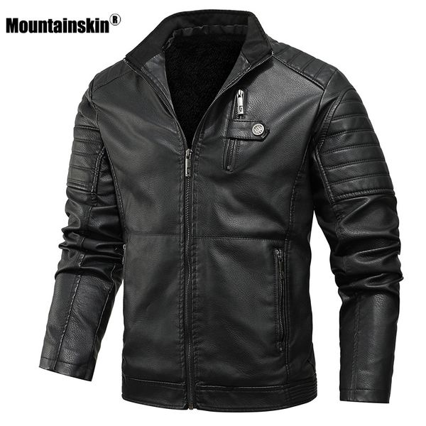 mountainskin 2020 men's pu winter autumn mens thick motorcycle jacket casual windproof leather coat male sa946
mountainskin 2020 men's pu winter autumn mens thick motorcycle jacket casual windproof leather coat male sa946