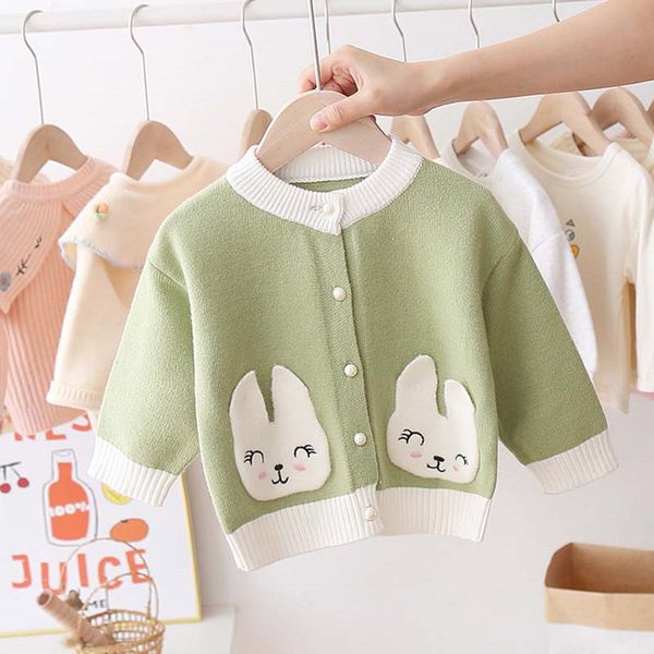 2020 baby girl clothes 1-3 years old new autumn jacket girls knitted jacket lovely rabbit pattern children's clothing sweater 1029, Blue;gray
2020 baby girl clothes 1-3 years old new autumn jacket girls knitted jacket lovely rabbit pattern children's clothing sweater 1029, Blue;gray