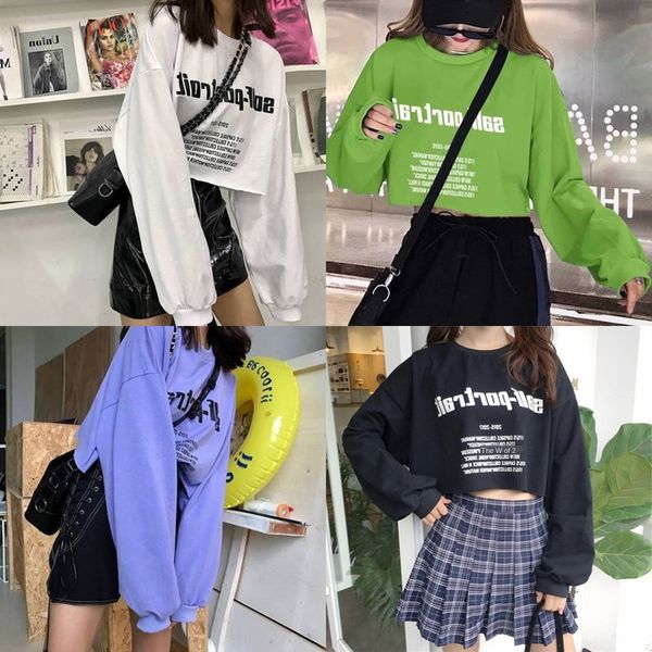 short open navel 2019 autumn new coat sweater orean style loose long sleeve high waist sweater female student 2qx1j, Black
short open navel 2019 autumn new coat sweater orean style loose long sleeve high waist sweater female student 2qx1j, Black