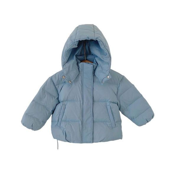 7 solid colors children's clothing hooded down jacket winter thicken warm clothes for girls boys, Blue;gray
7 solid colors children's clothing hooded down jacket winter thicken warm clothes for girls boys, Blue;gray