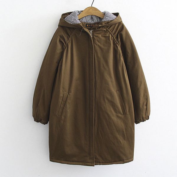 2020 winter trench coat woman solid color loose hooded inner quilted thick coats women's windbreaker, Tan;black
2020 winter trench coat woman solid color loose hooded inner quilted thick coats women's windbreaker, Tan;black