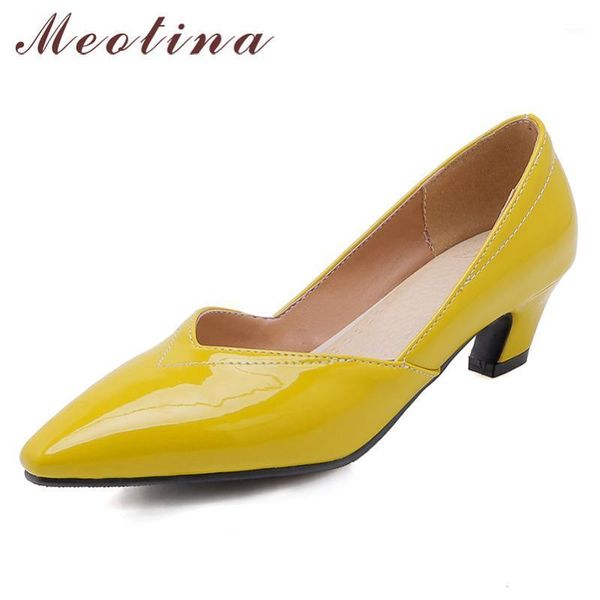 meotina high heels women pumps patent leather strange style heels party shoes fashion square toe shoes lady spring plus size 461, Black
meotina high heels women pumps patent leather strange style heels party shoes fashion square toe shoes lady spring plus size 461, Black