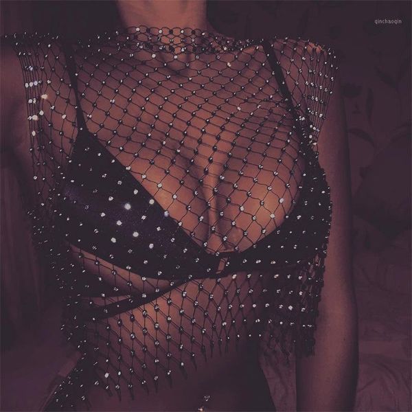 cover-ups 2021 diamonds mesh grid women short sleeve camisole bikini see through rhinestone net party club vest1
cover-ups 2021 diamonds mesh grid women short sleeve camisole bikini see through rhinestone net party club vest1