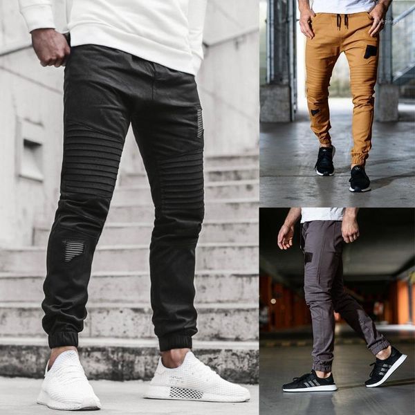 men's pants fashion men's ripped drawstring bunch of foot solid breathable washable personality casual male trousers1, Black
men's pants fashion men's ripped drawstring bunch of foot solid breathable washable personality casual male trousers1, Black