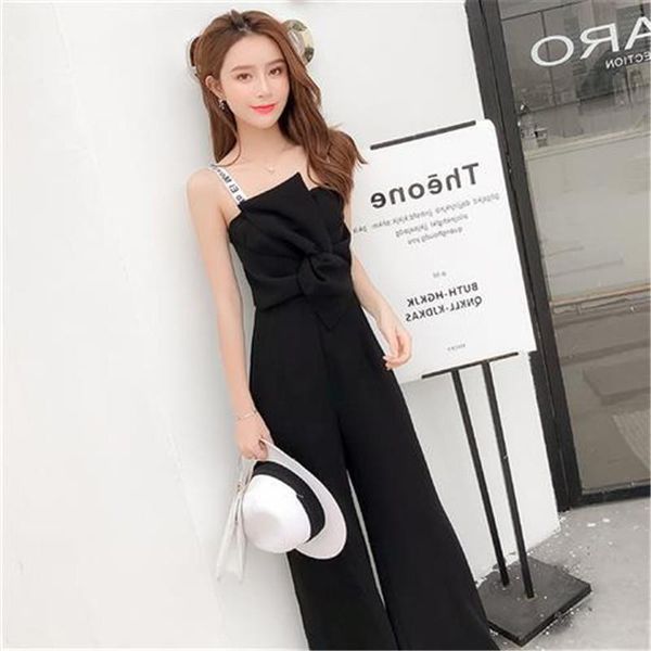 summer women jumpsuit romper backless beach strap rompers womens jumpsuit sleeveless black elegant loose overalls, Black;white
summer women jumpsuit romper backless beach strap rompers womens jumpsuit sleeveless black elegant loose overalls, Black;white