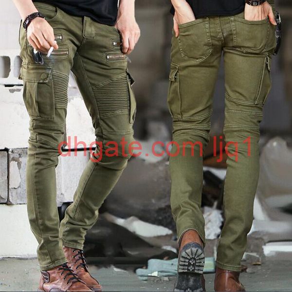 wholesale-port& jeans men casual fashion men jeans solid color biker jeans army style slim skinny pants, Blue
wholesale-port& jeans men casual fashion men jeans solid color biker jeans army style slim skinny pants, Blue