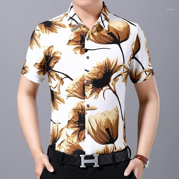 new summer male fashion floral dress shirt soft mens short sleeve fashion printed shirts1, White;black
new summer male fashion floral dress shirt soft mens short sleeve fashion printed shirts1, White;black