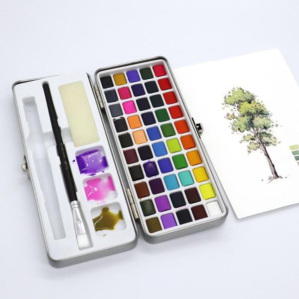 50color solid watercolor paint set portable watercolor pigment for artist drawing paper art supplies dropshipping
50color solid watercolor paint set portable watercolor pigment for artist drawing paper art supplies dropshipping