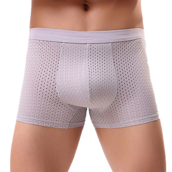 underwear men's boxers shorts breathable mesh panties solid u convex pouch underpants cueca calzoncillo large size l-3xl, Black;white
underwear men's boxers shorts breathable mesh panties solid u convex pouch underpants cueca calzoncillo large size l-3xl, Black;white
