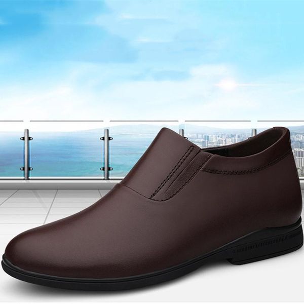 luxury new men genuine leather casual shoes soft loafers men moccasins slip-on driving shoes fur warm winter flats men's, Black
luxury new men genuine leather casual shoes soft loafers men moccasins slip-on driving shoes fur warm winter flats men's, Black