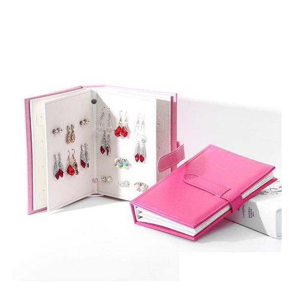 collection portable jewelry page display leather stud earrings stand jewelry display holder jewellery organizer over 300usd xiuqw, Black
collection portable jewelry page display leather stud earrings stand jewelry display holder jewellery organizer over 300usd xiuqw, Black