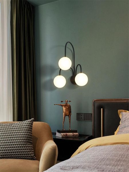 wall lamp nordic red wrought iron glass lamps luxury living room decoration el corridor villa staircase bedroom lights
wall lamp nordic red wrought iron glass lamps luxury living room decoration el corridor villa staircase bedroom lights