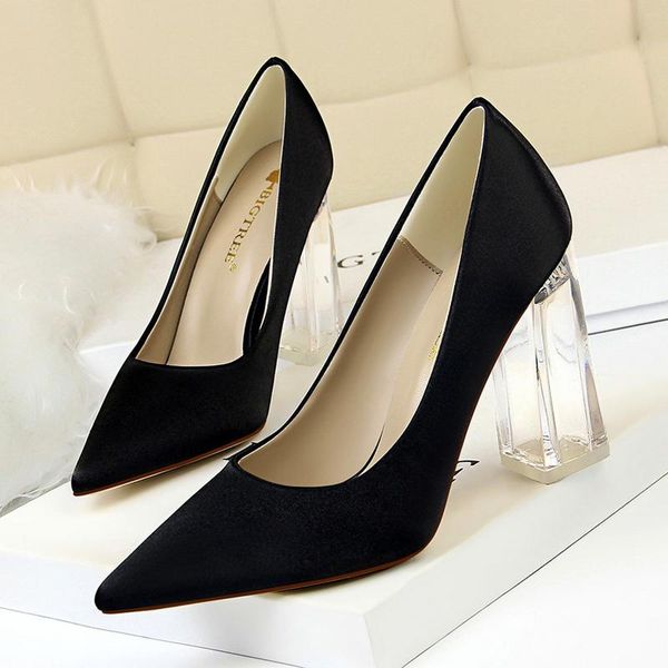 2020 spring женщина sexy toe pumps остроконечного прозрачный кристалл пятка высоких каблуки обувь женские скользит по ladies офис обуви, Black
2020 spring женщина sexy toe pumps остроконечного прозрачный кристалл пятка высоких каблуки обувь женские скользит по ladies офис обуви, Black