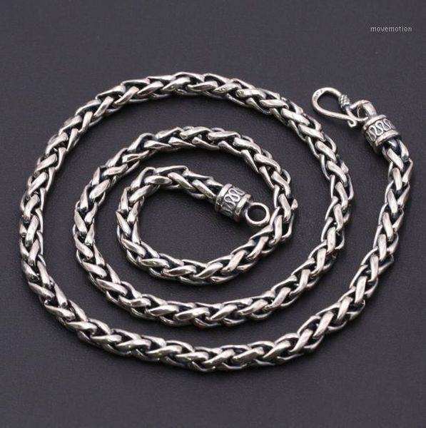 heavy solid 925 sterling thai silver rope chain necklace men women 6mm a27771
heavy solid 925 sterling thai silver rope chain necklace men women 6mm a27771